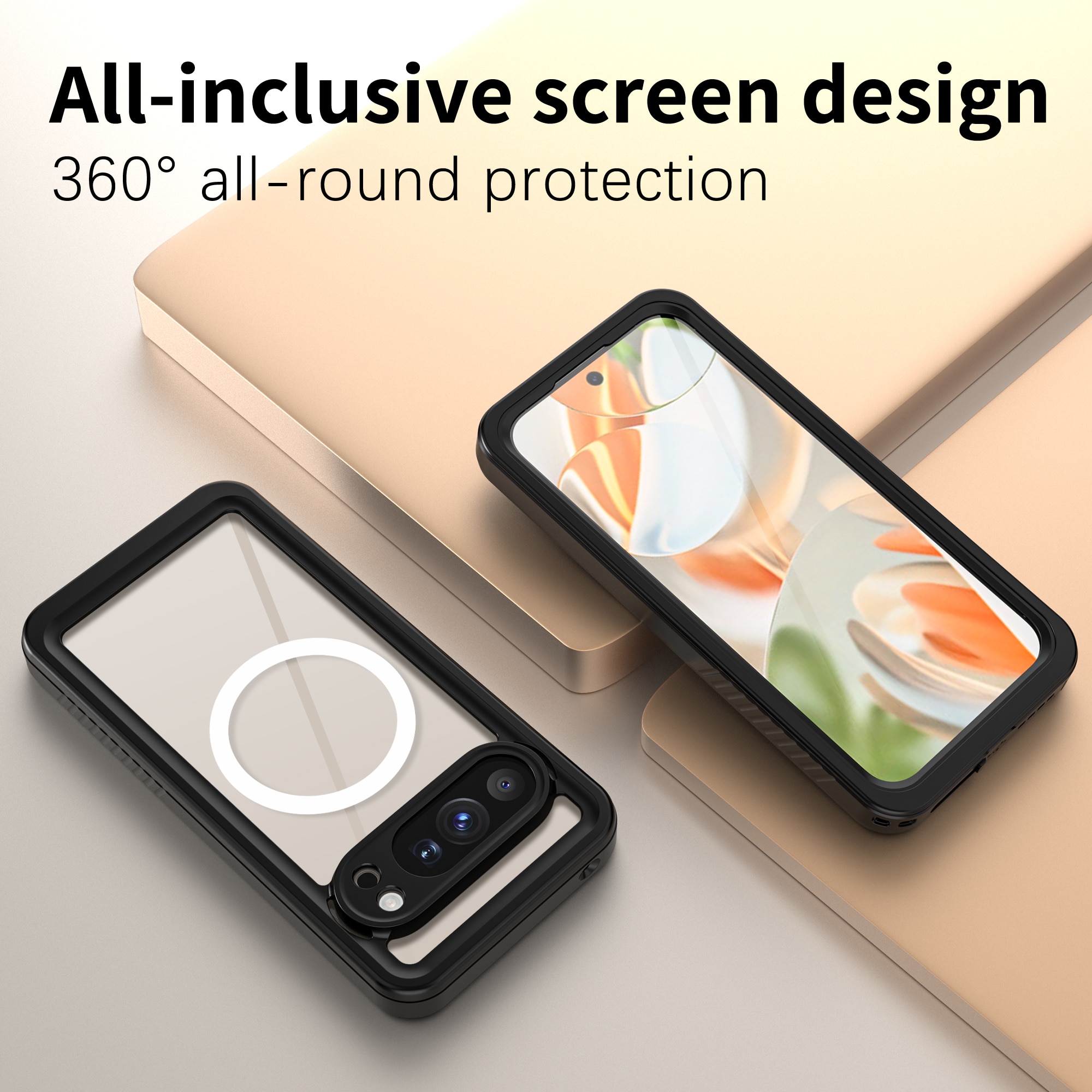 Google Pixel 10 Pro Waterdichte Case transparant