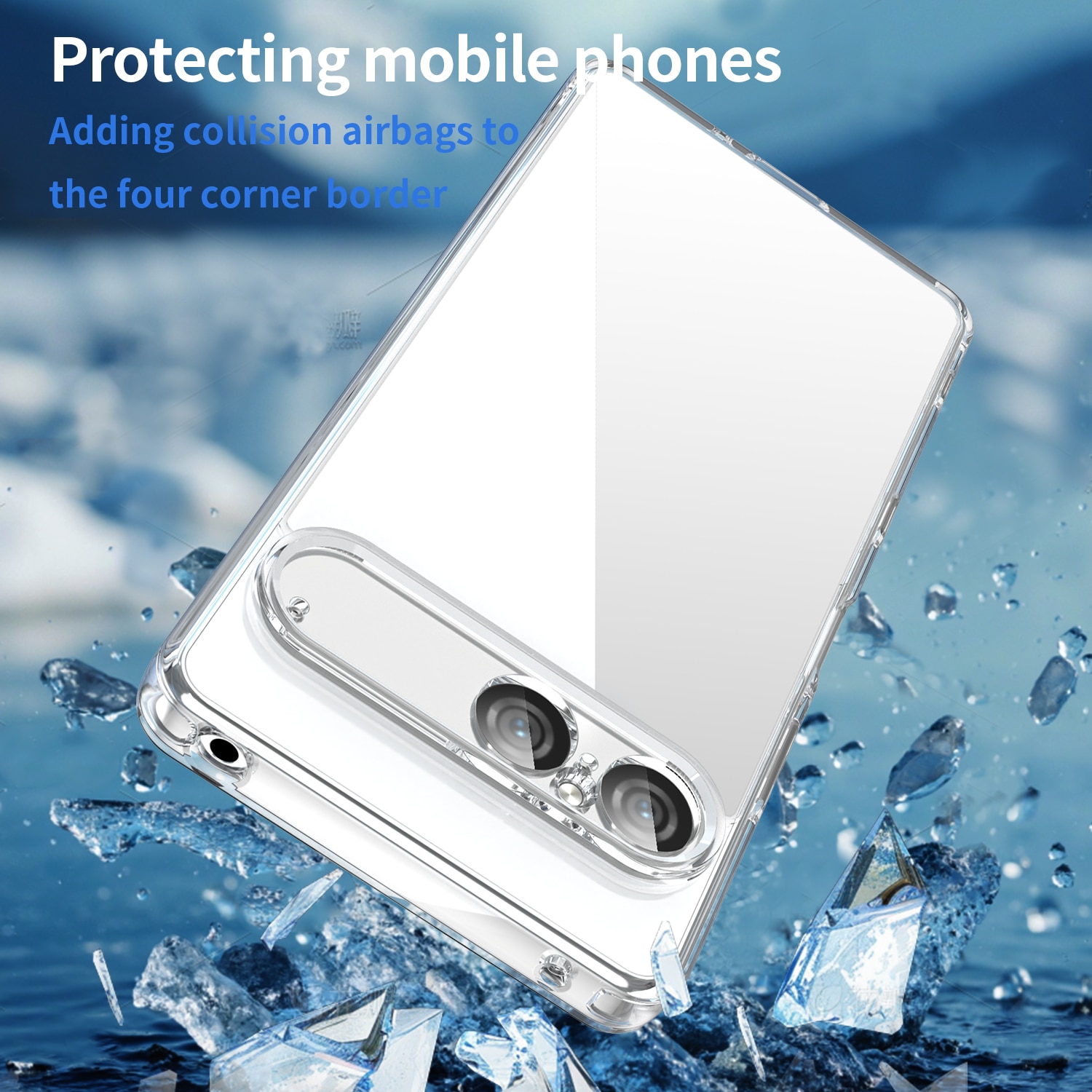 Hybridcase Sony Xperia 10 VII Transparant