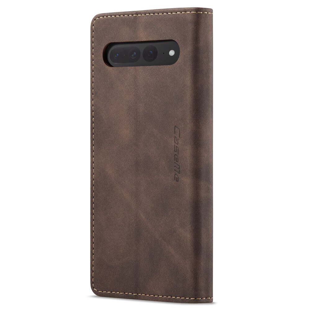 Slim Bookcover hoesje Google Pixel 7 Pro bruin