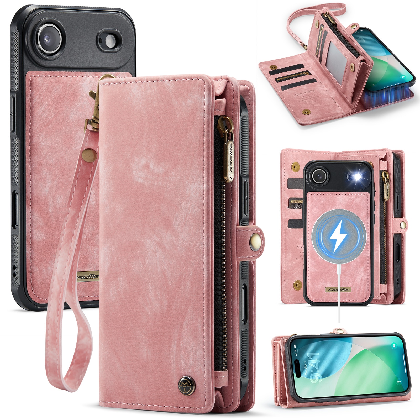 Multi-slot Hoesje iPhone Air Roze