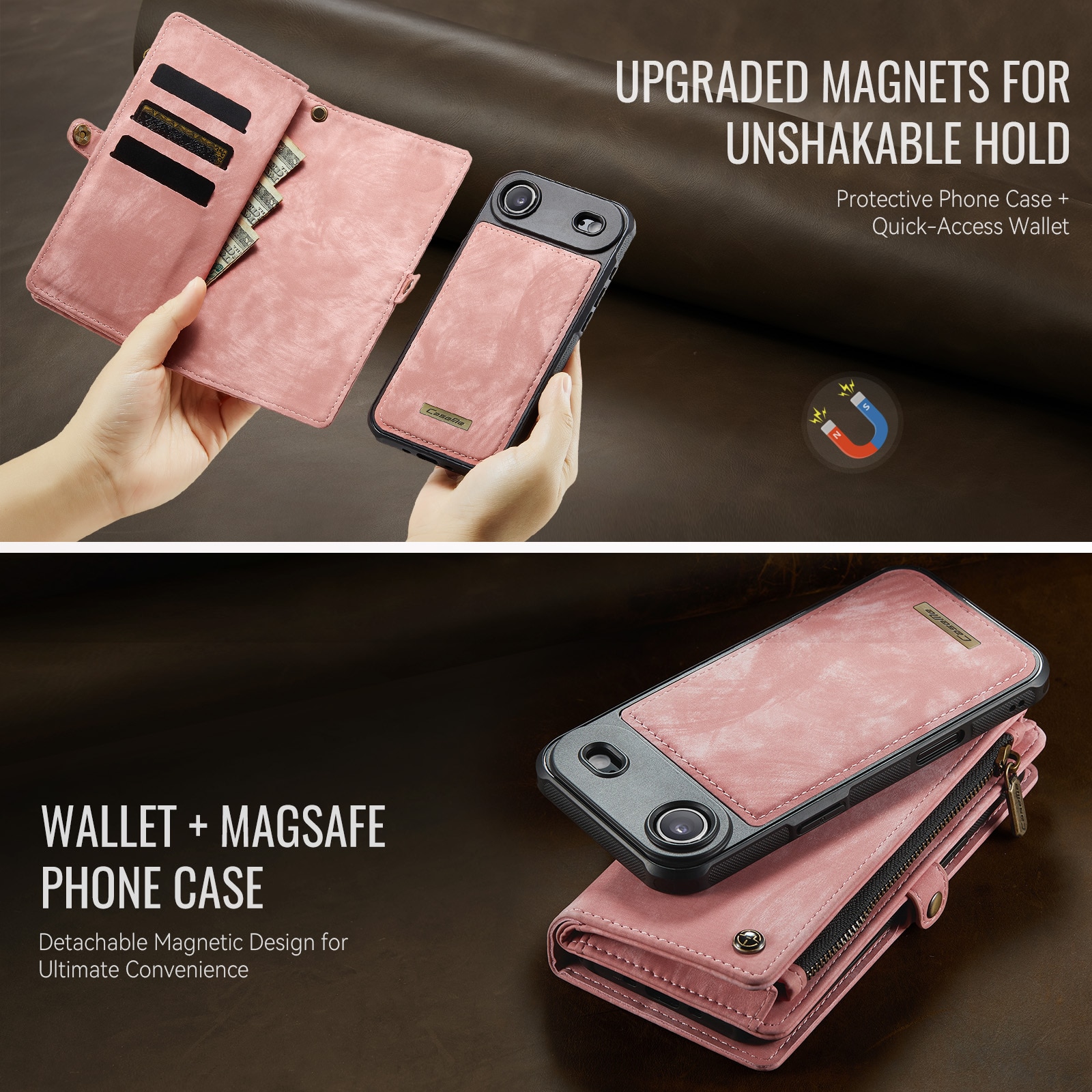 Multi-slot Hoesje iPhone Air Roze