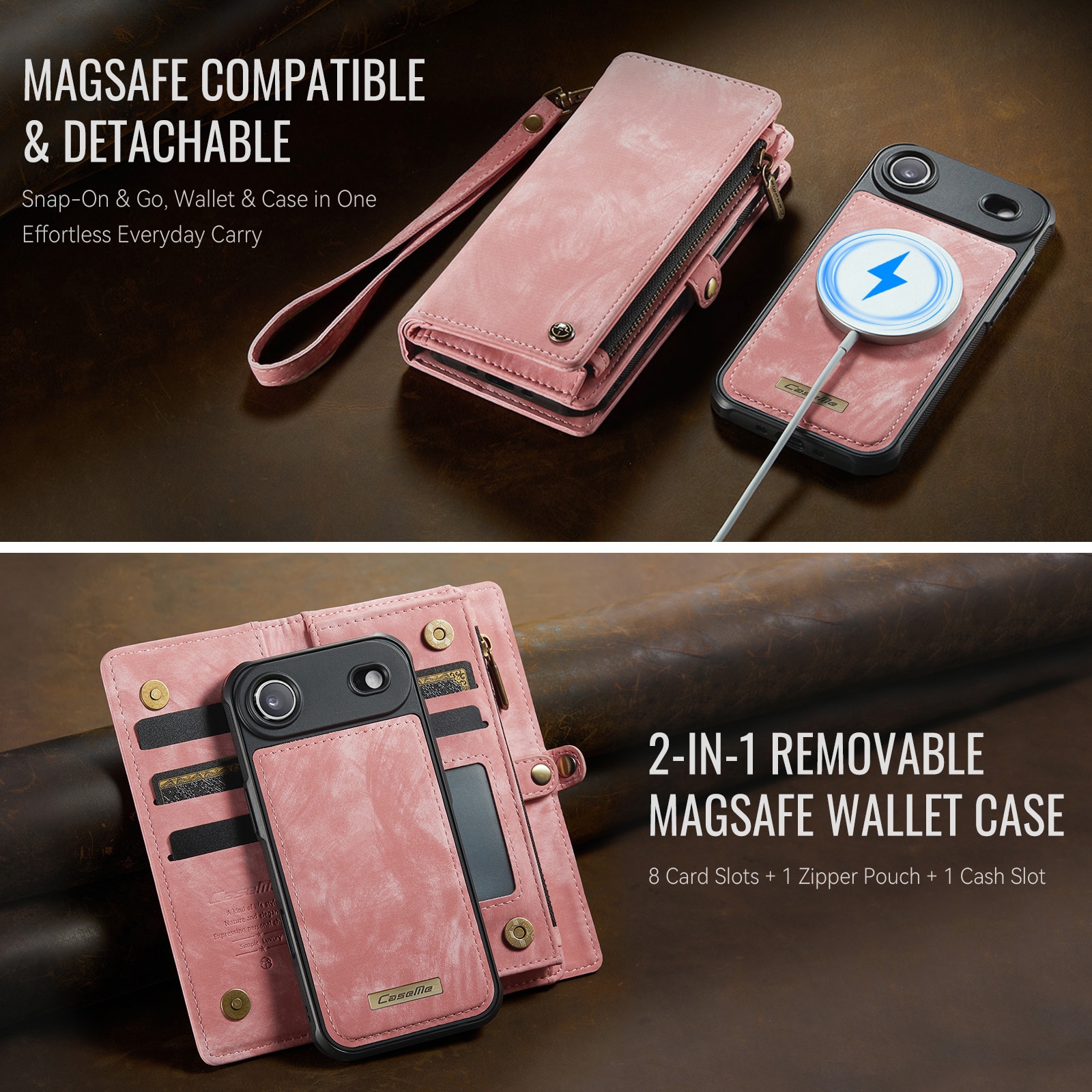 Multi-slot Hoesje iPhone Air Roze