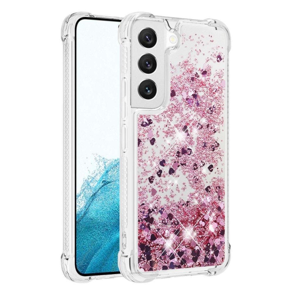 Samsung Galaxy S23 Glitter Powder TPU Hoesje roze