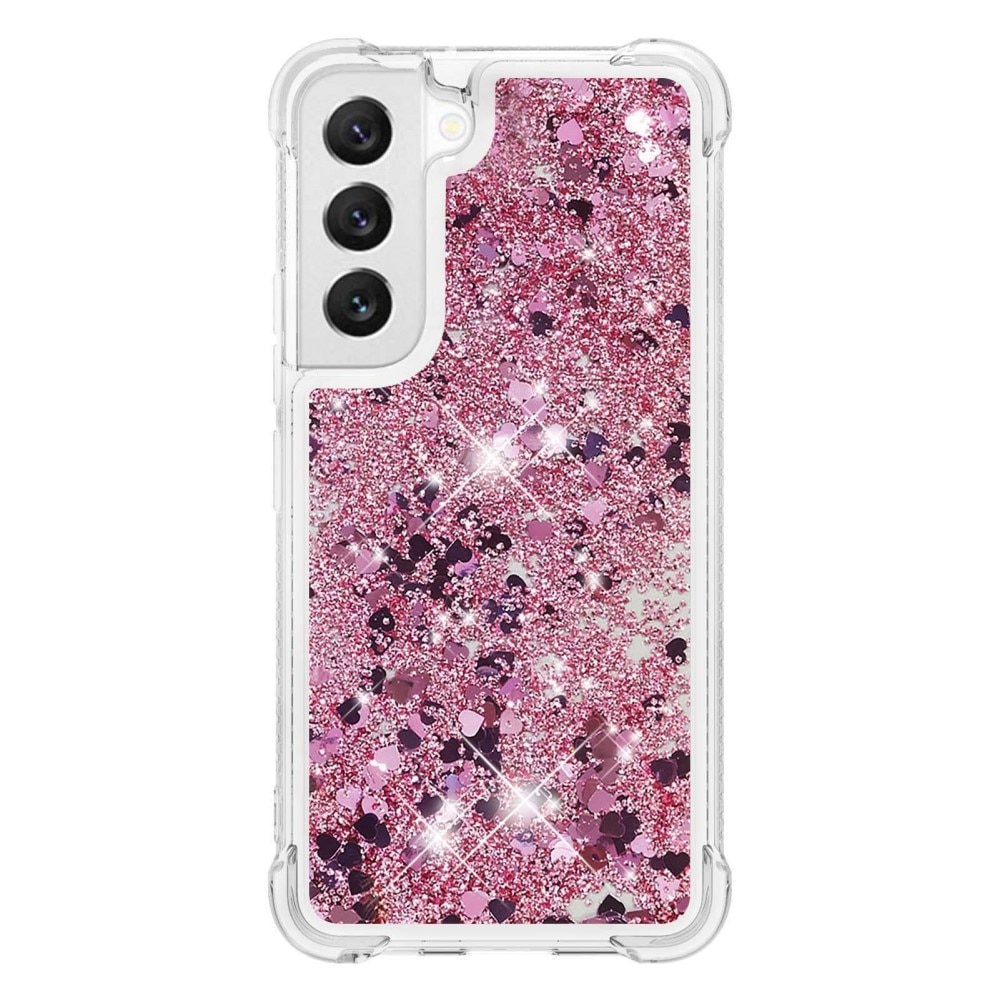 Samsung Galaxy S23 Glitter Powder TPU Hoesje roze
