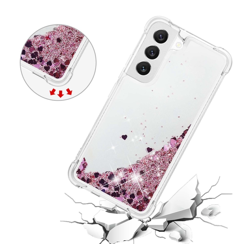 Samsung Galaxy S23 Glitter Powder TPU Hoesje roze