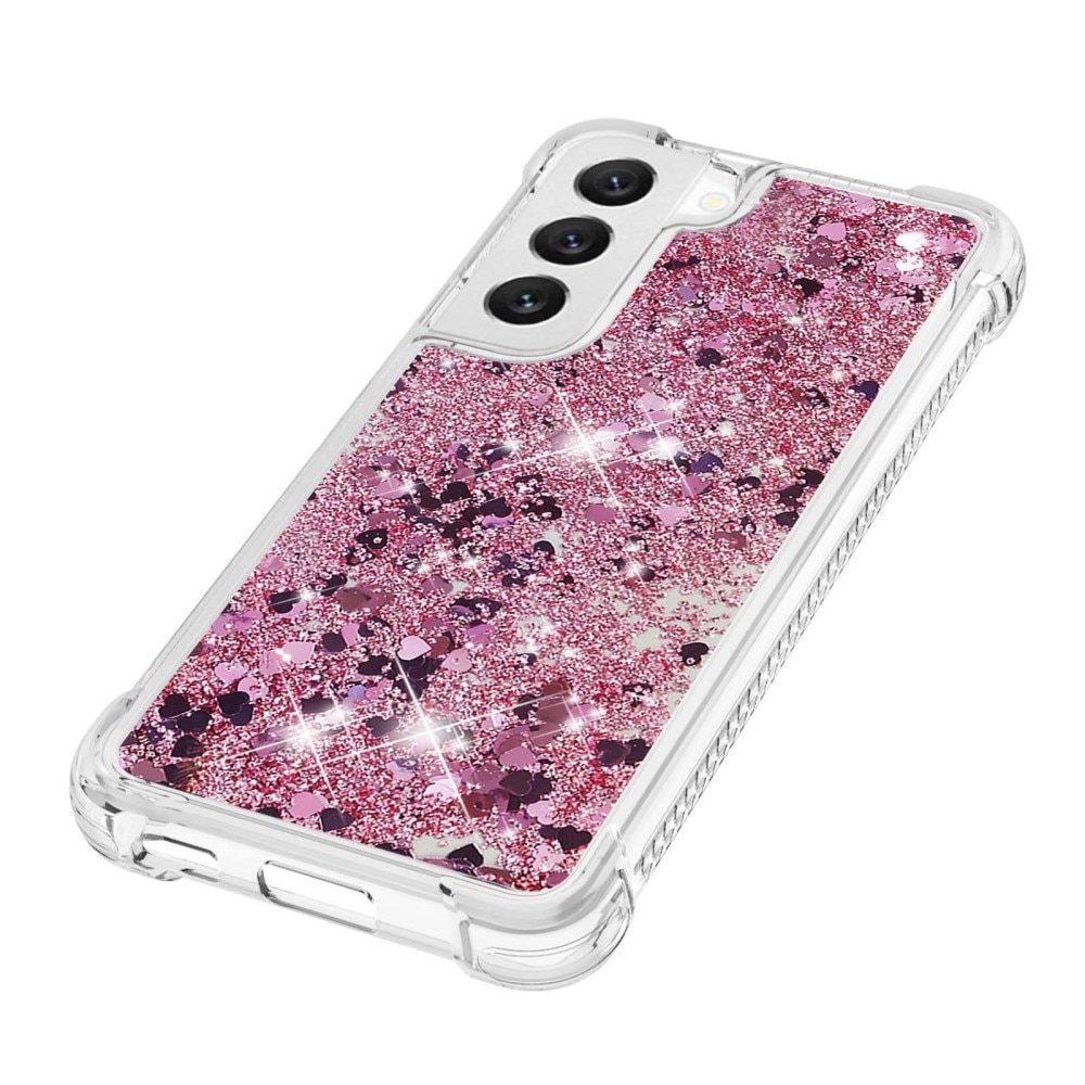 Samsung Galaxy S23 Glitter Powder TPU Hoesje roze