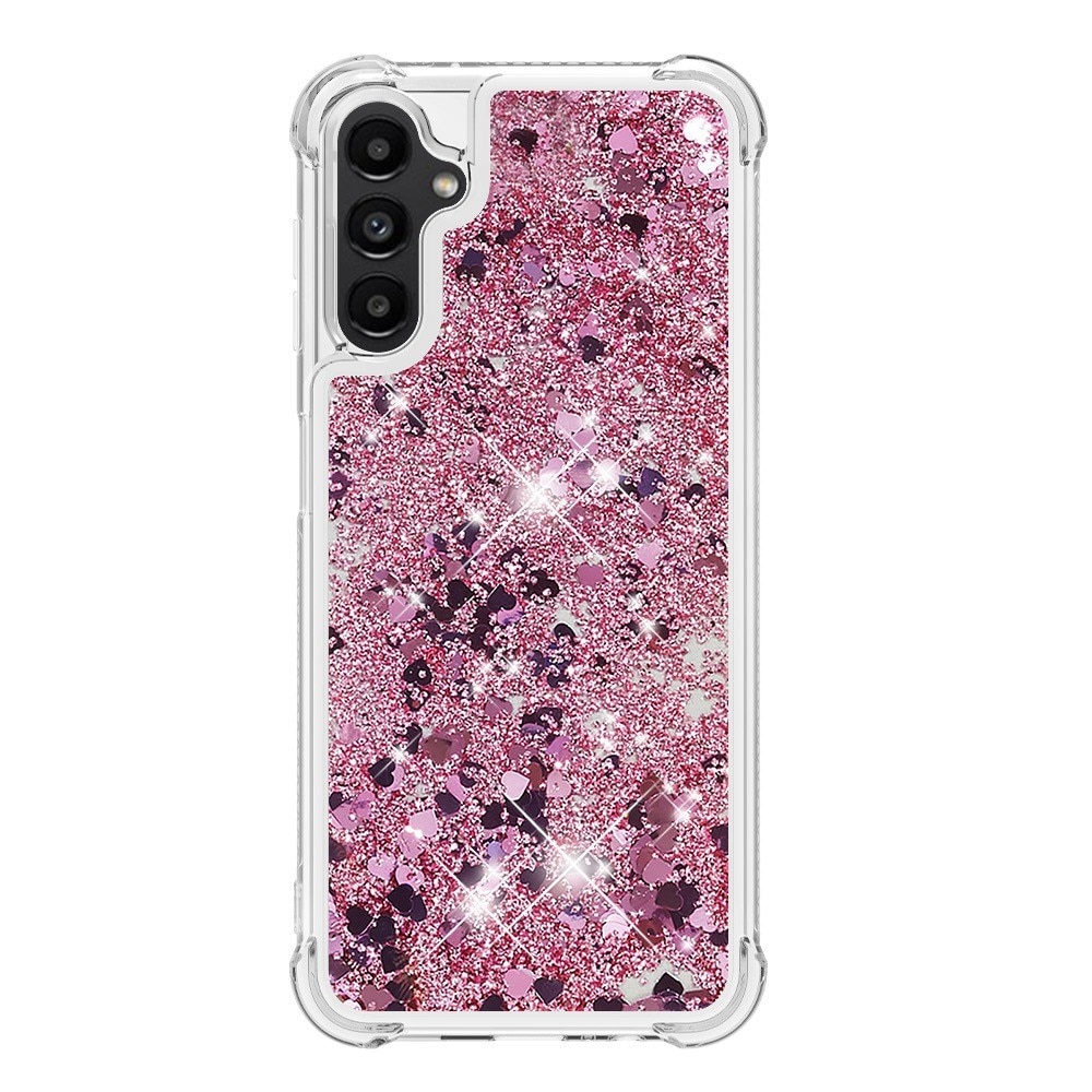 Samsung Galaxy A14 Glitter Powder TPU Hoesje roze