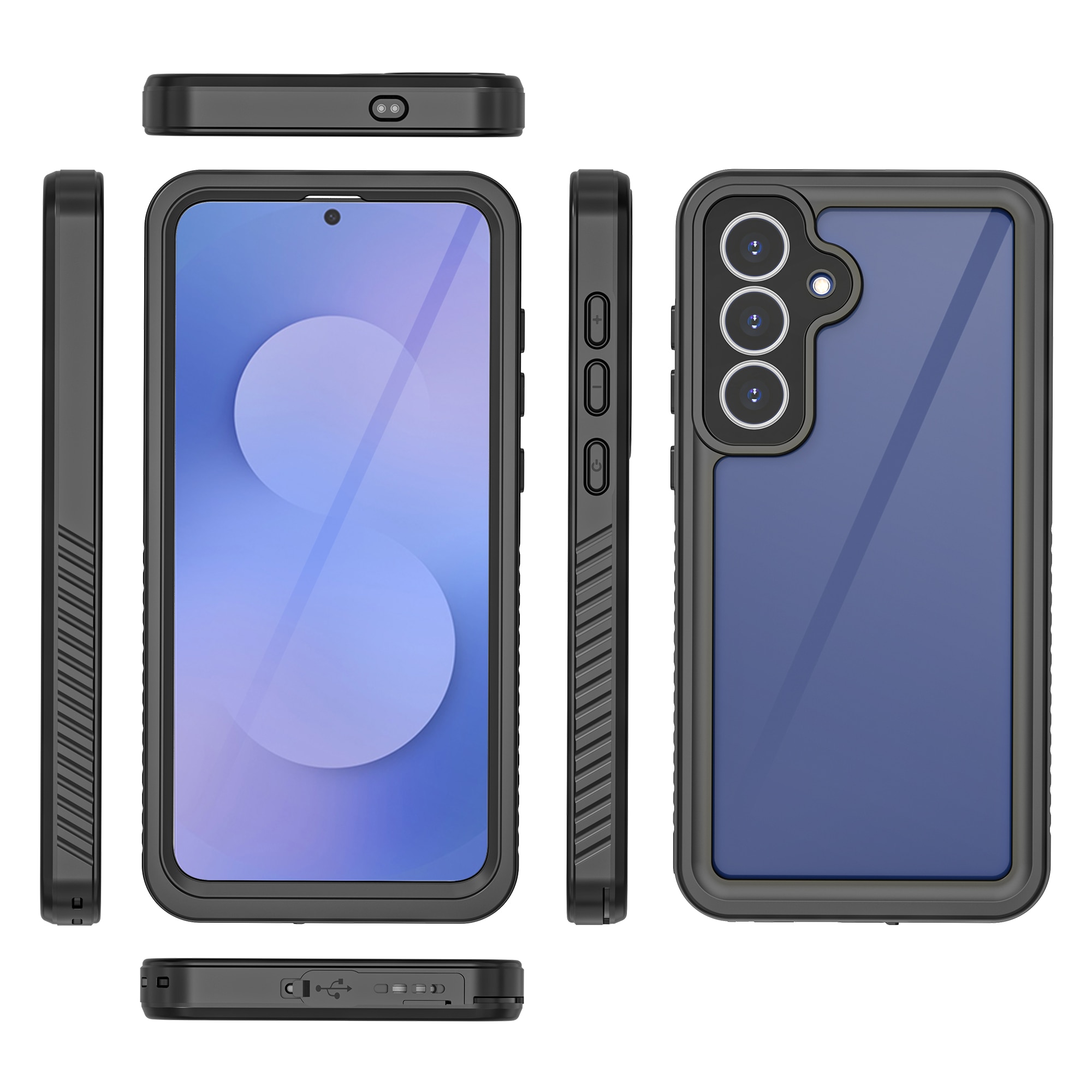 Samsung Galaxy S25 FE Waterdichte Case transparant