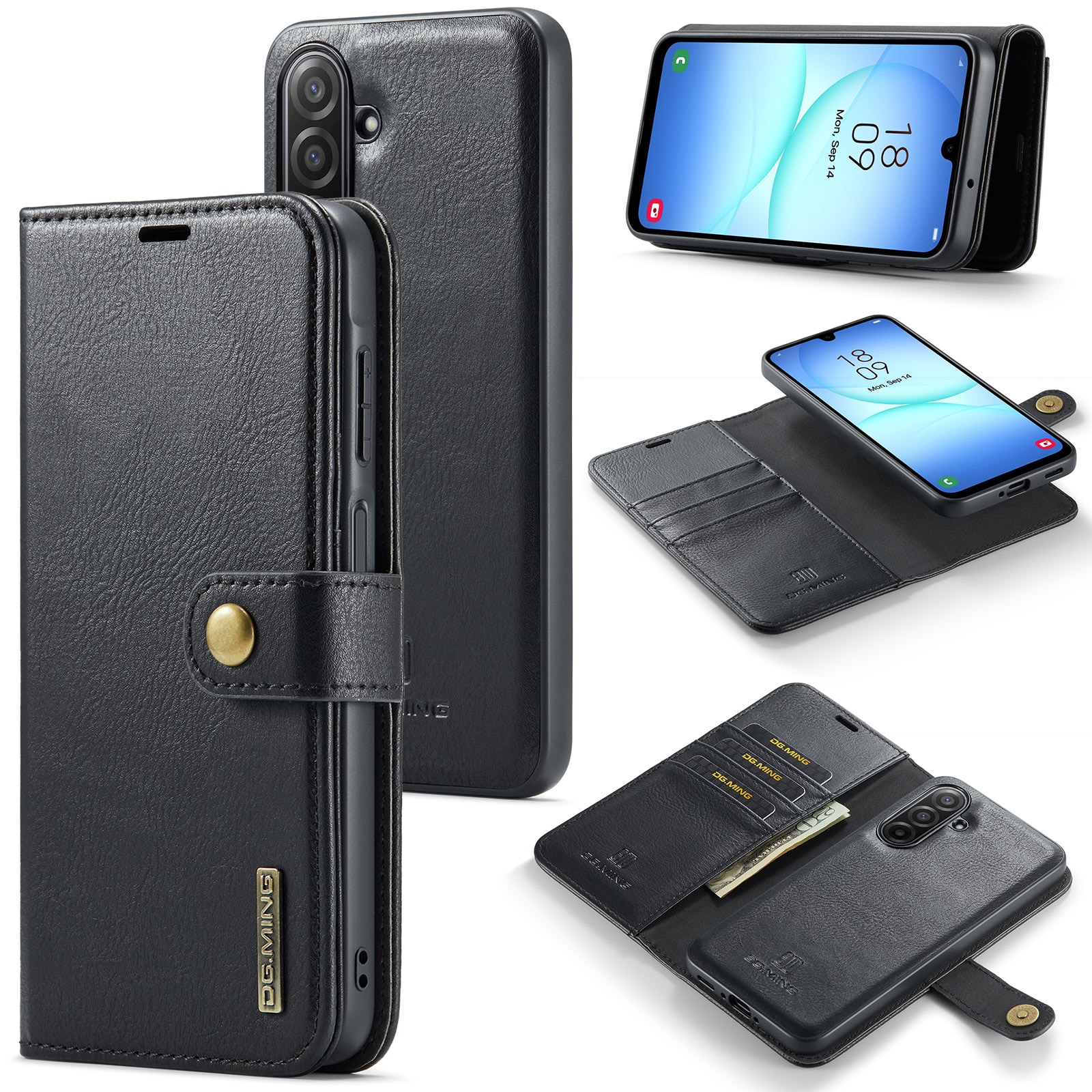 Magnet Wallet Samsung Galaxy A17 Black