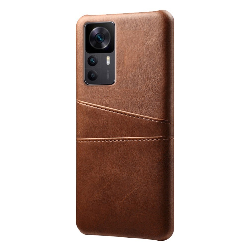 Card Slots Case Xiaomi 12T/12T Pro Bruin