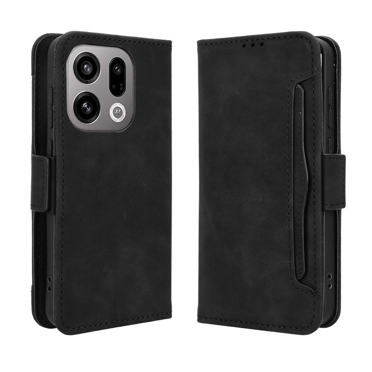 Oppo Find X9 Multi Bookcover hoesje zwart