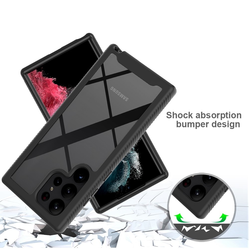 Samsung Galaxy S23 Ultra Full Protection Case zwart