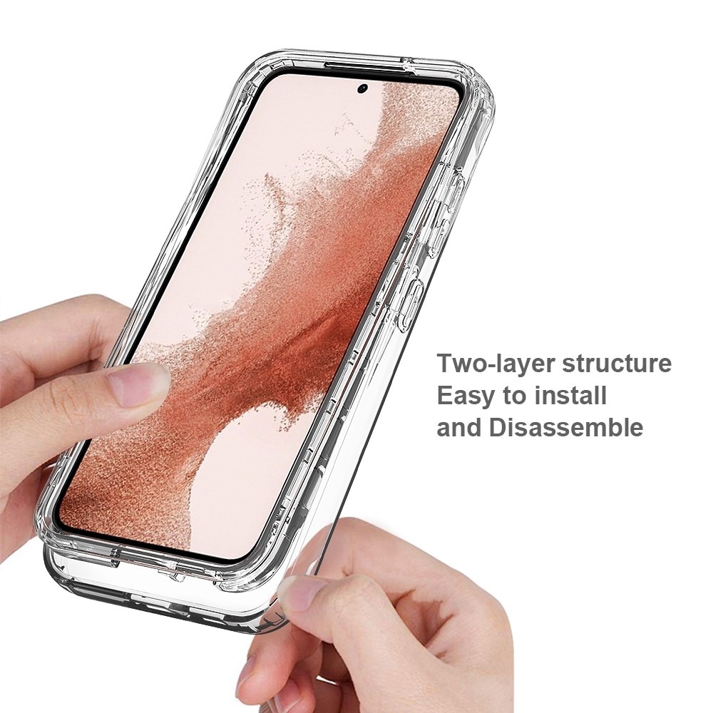 Samsung Galaxy S23 Plus Full Protection Case Transparant