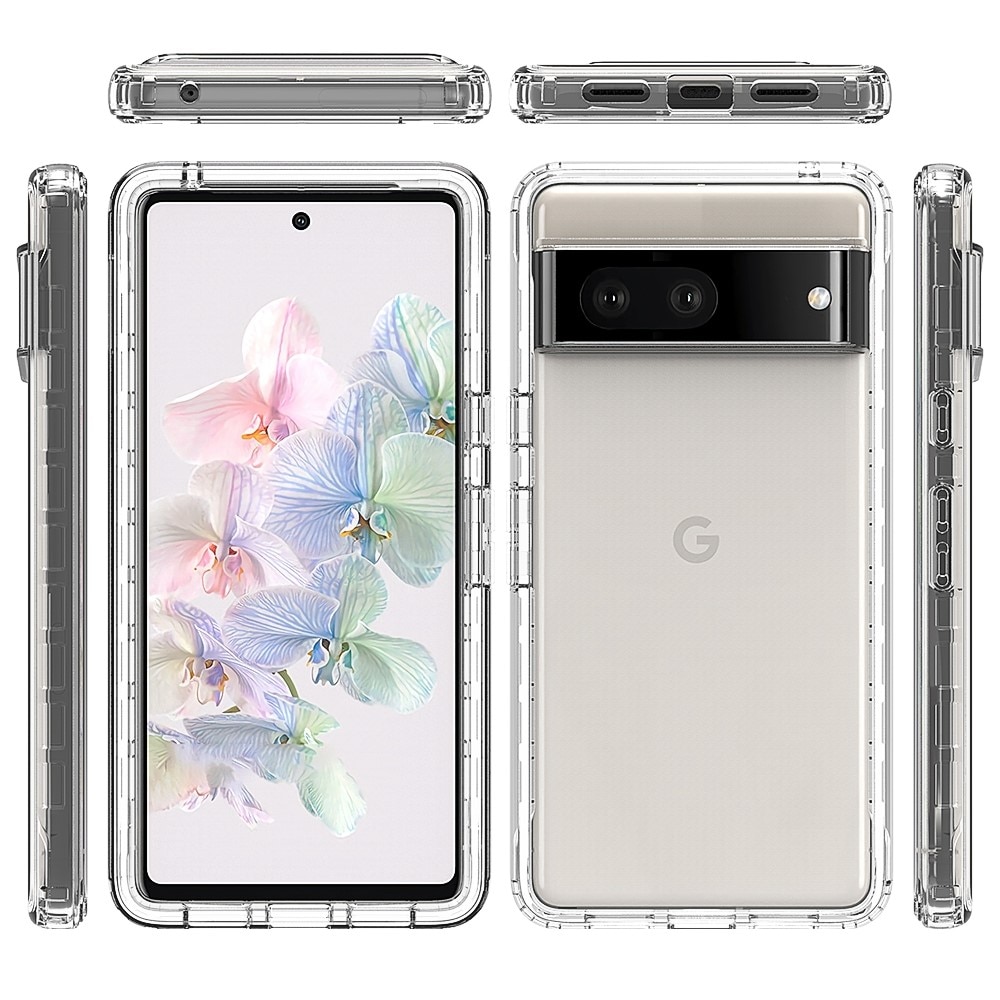 Google Pixel 7 Full Protection Case transparant