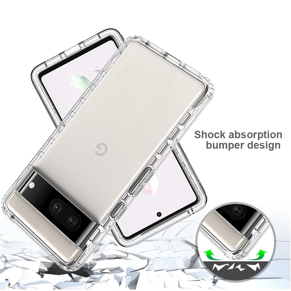 Google Pixel 7 Full Protection Case transparant