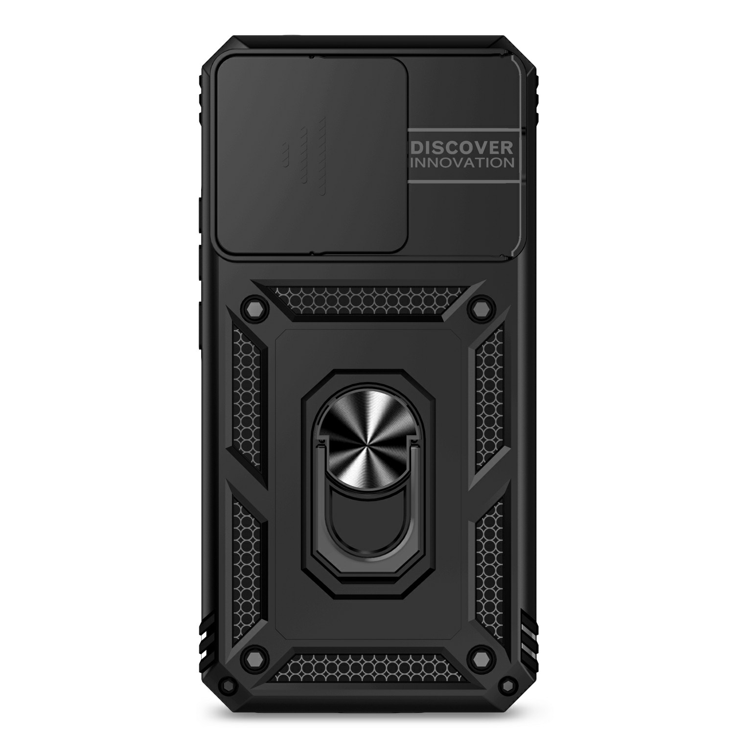 Xiaomi 15T Hybridcase Ring + Camera Protector Zwart