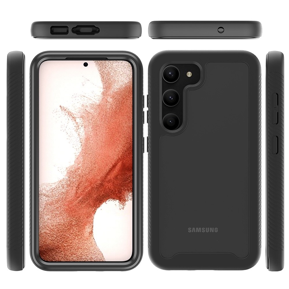 Samsung Galaxy S23 Plus Full Cover Hoesje zwart