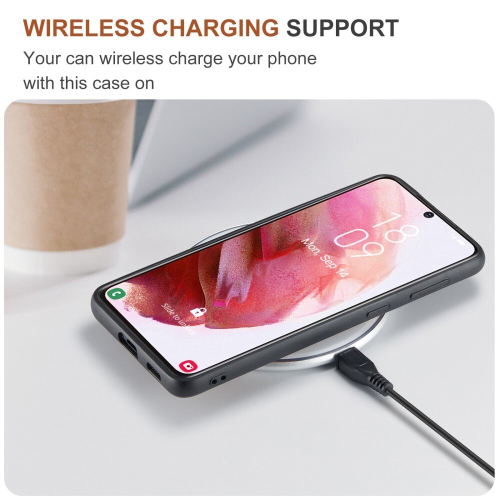 Magnetic Card Slots Case Samsung Galaxy S23 Plus Zwart