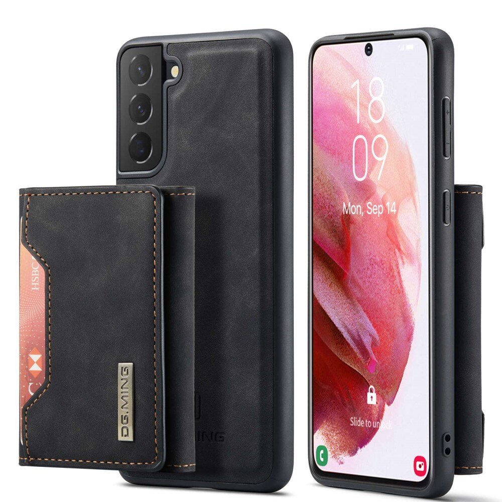 Magnetic Card Slots Case Samsung Galaxy S23 Plus Zwart