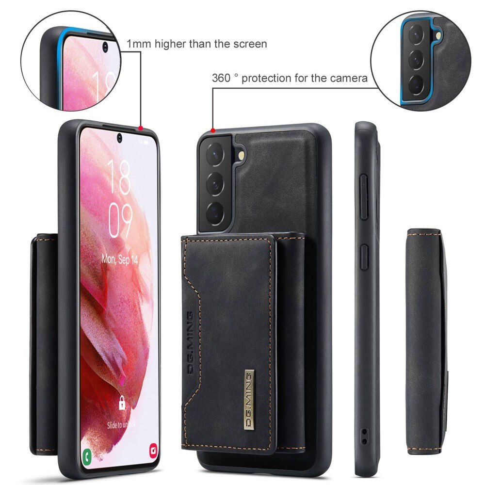 Magnetic Card Slots Case Samsung Galaxy S23 Plus Zwart