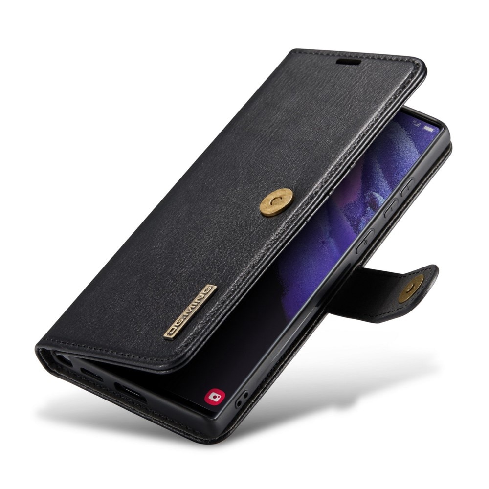 Magnet Wallet Samsung Galaxy S23 Ultra Zwart