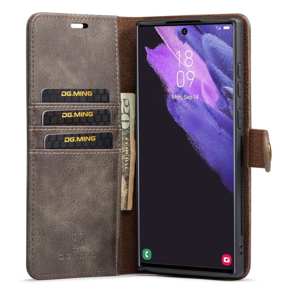 Magnet Wallet Samsung Galaxy S23 Ultra Bruin