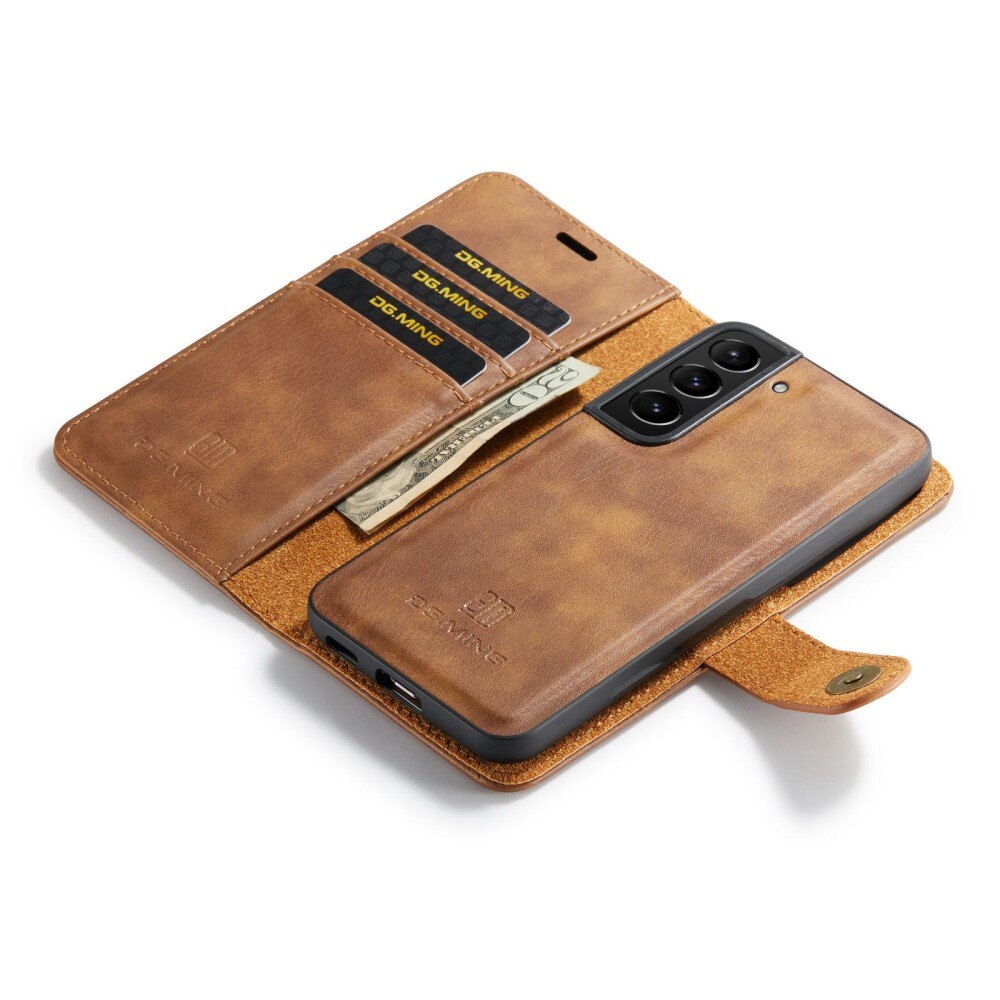 Magnet Wallet Samsung Galaxy S23 Plus Cognac