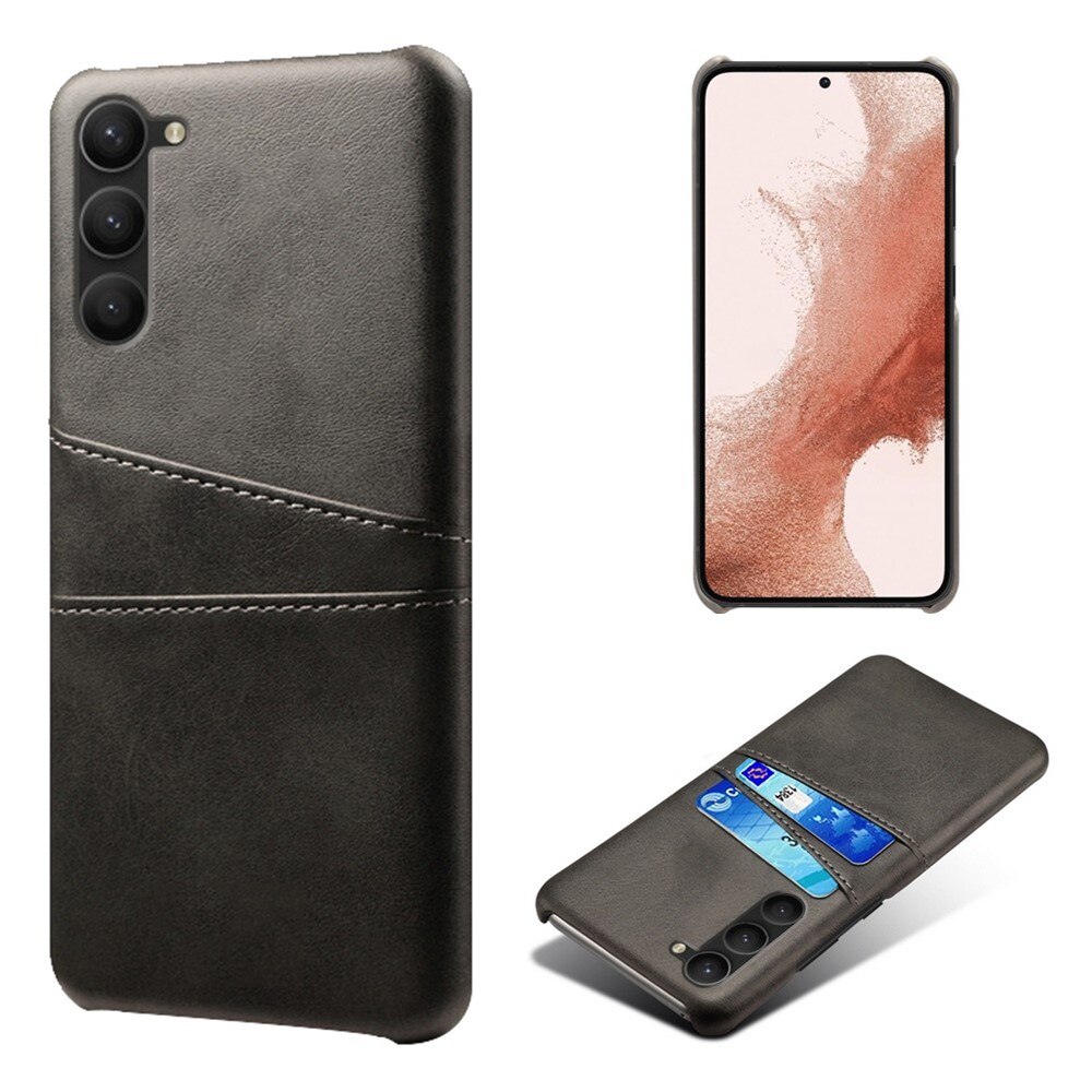 Card Slots Case Samsung Galaxy S23 Plus zwart