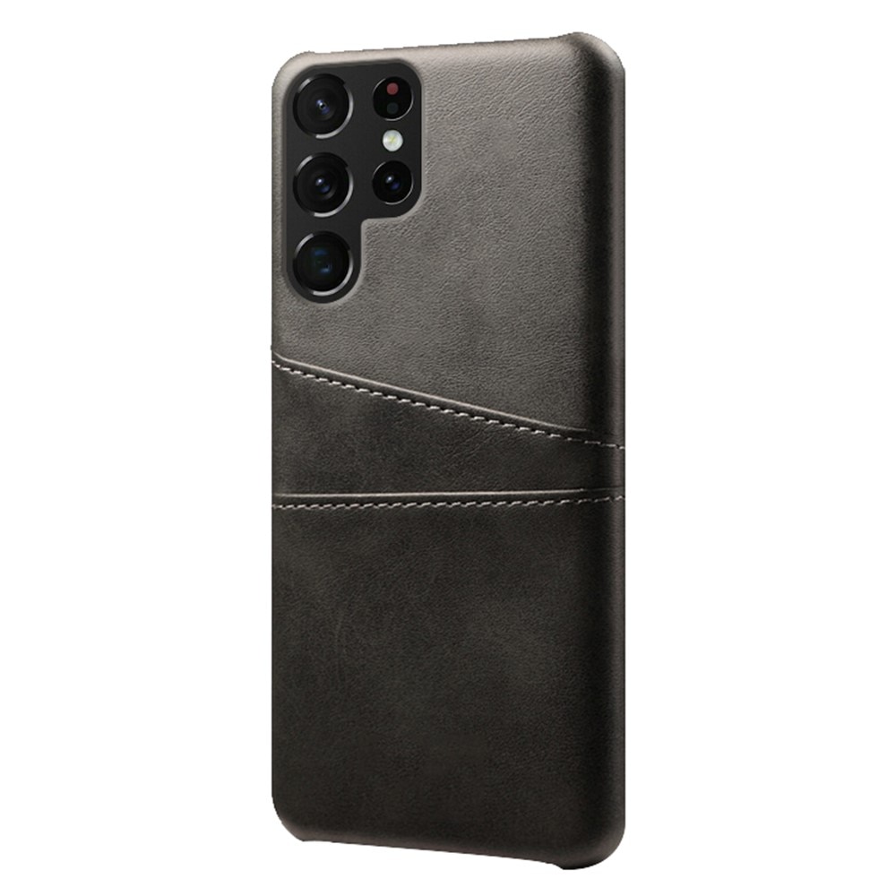 Card Slots Case Samsung Galaxy S23 Ultra zwart