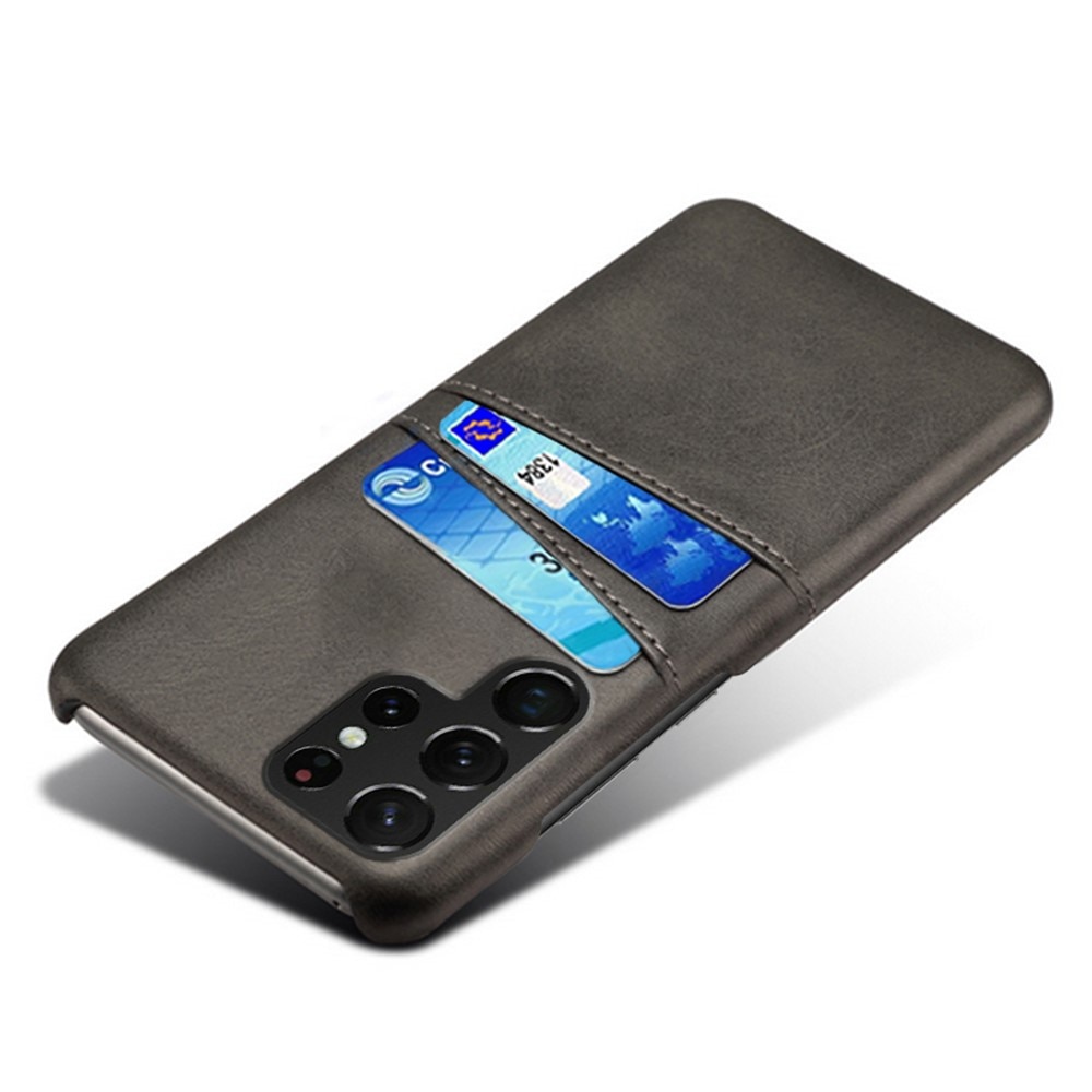 Card Slots Case Samsung Galaxy S23 Ultra zwart