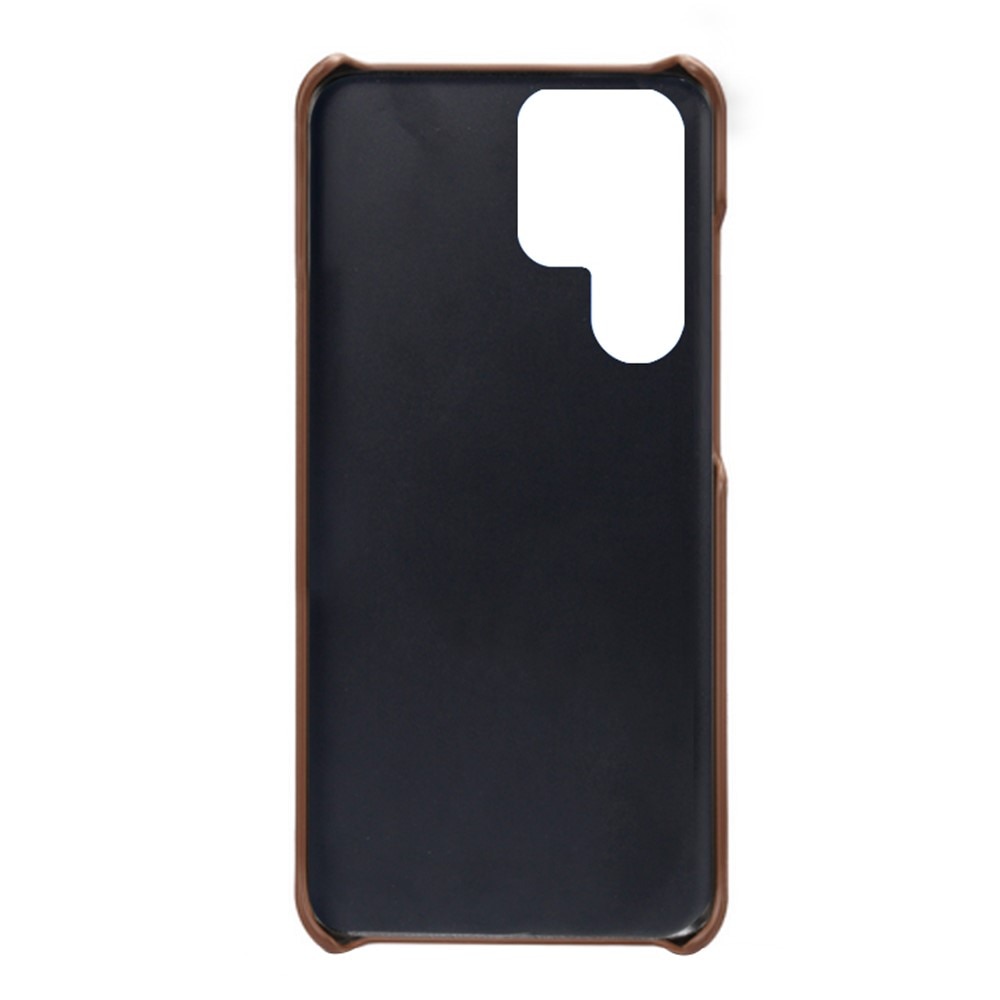 Card Slots Case Samsung Galaxy S23 Ultra bruin