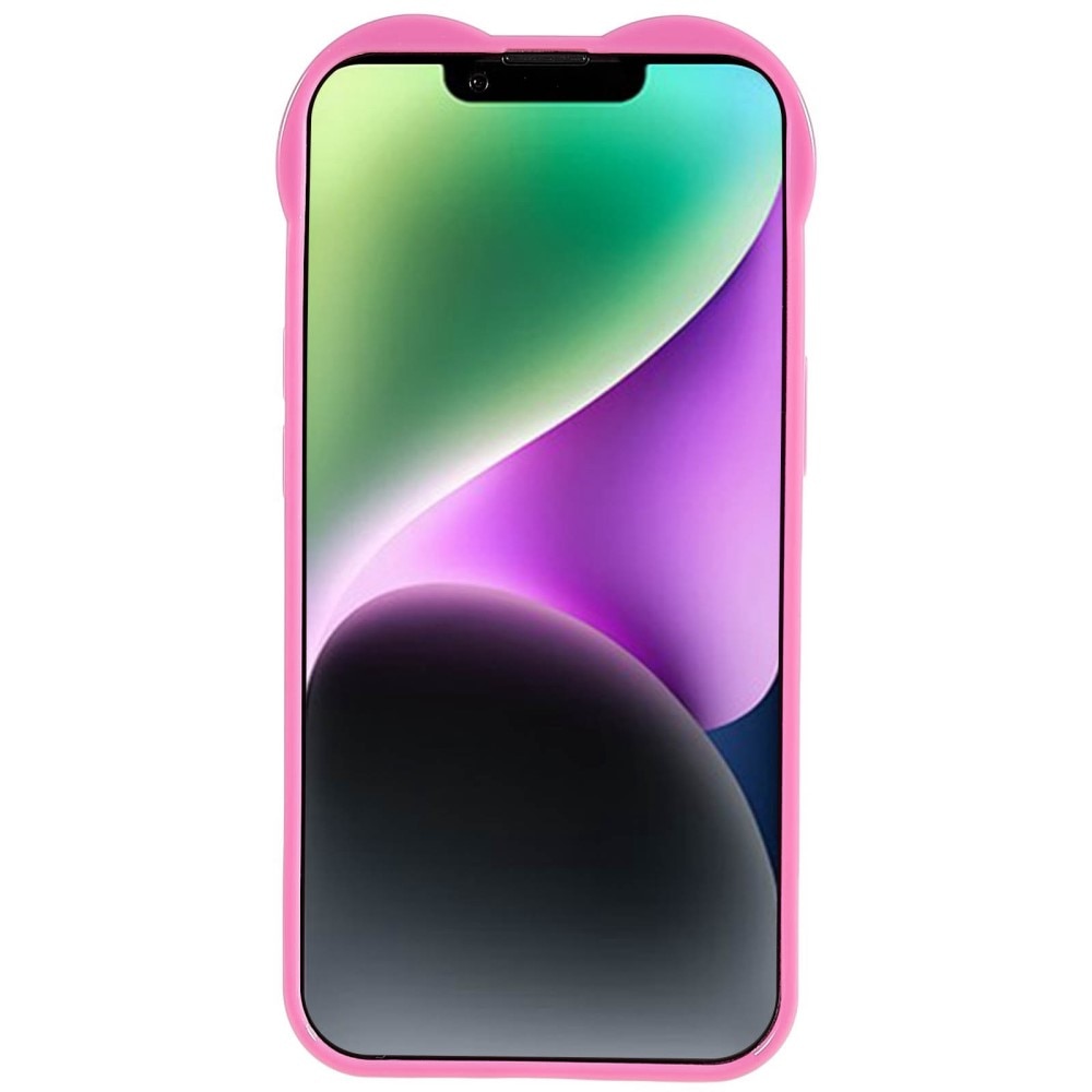 iPhone 14 TPU Case Hart roze