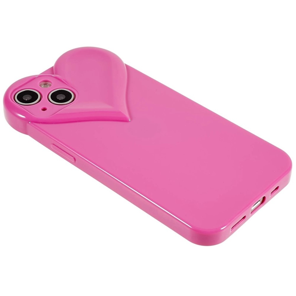 iPhone 14 TPU Case Hart roze