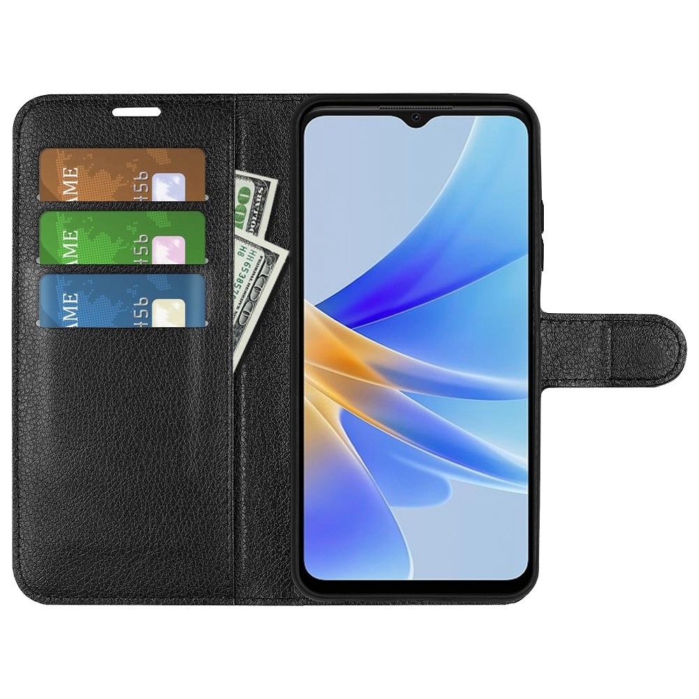 Oppo A17 Smartphonehoesje Zwart