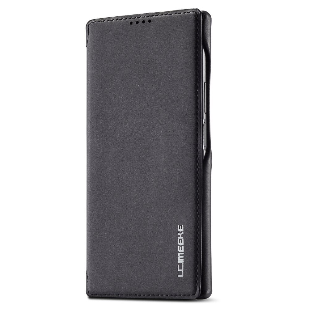 Slim Bookcover hoesje Samsung Galaxy S23 Ultra zwart