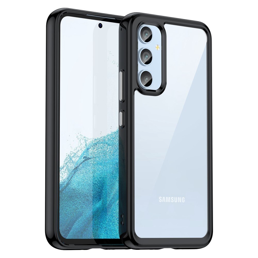 Crystal Hybrid Case Samsung Galaxy A54 zwart