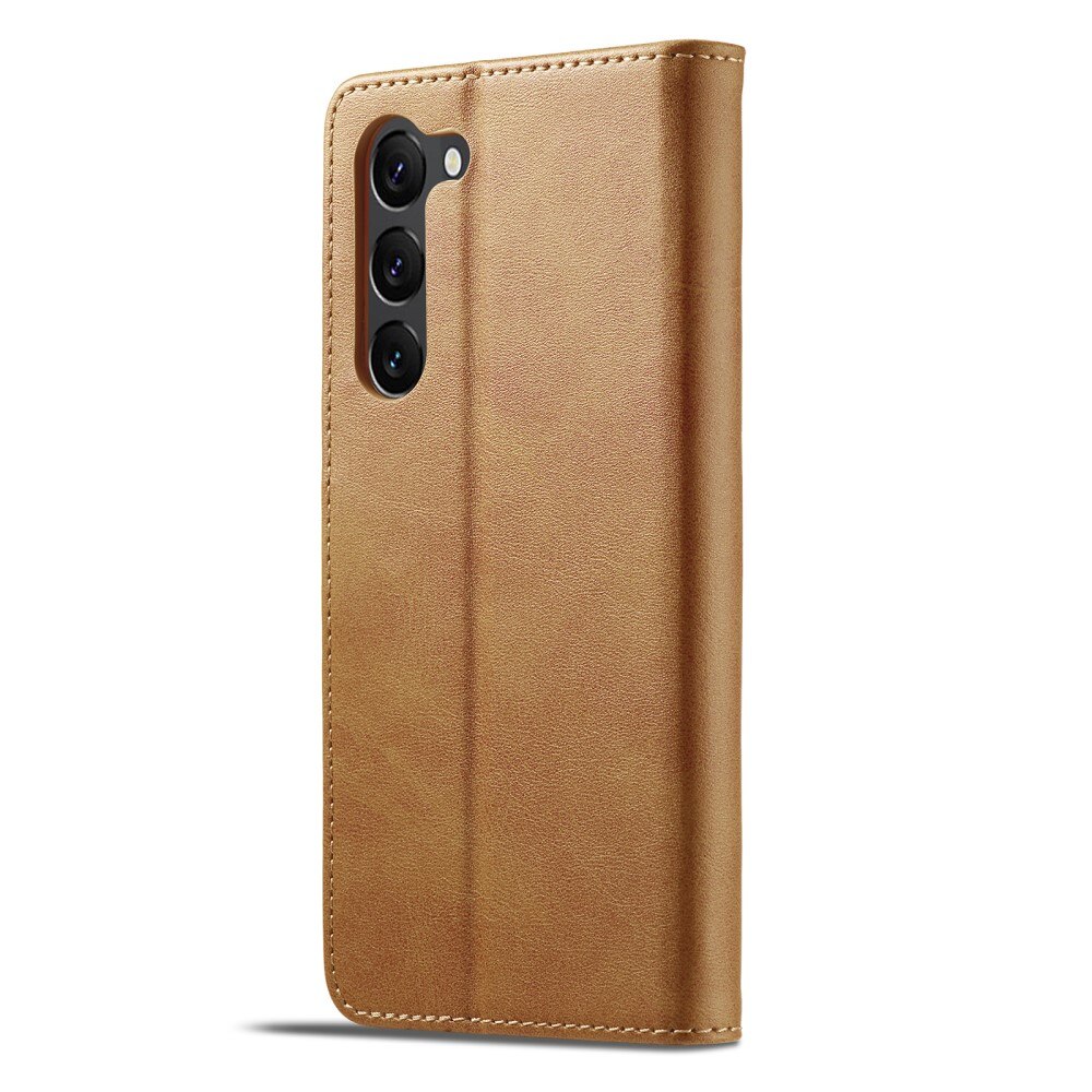 Bookcover hoesje Samsung Galaxy S23 cognac