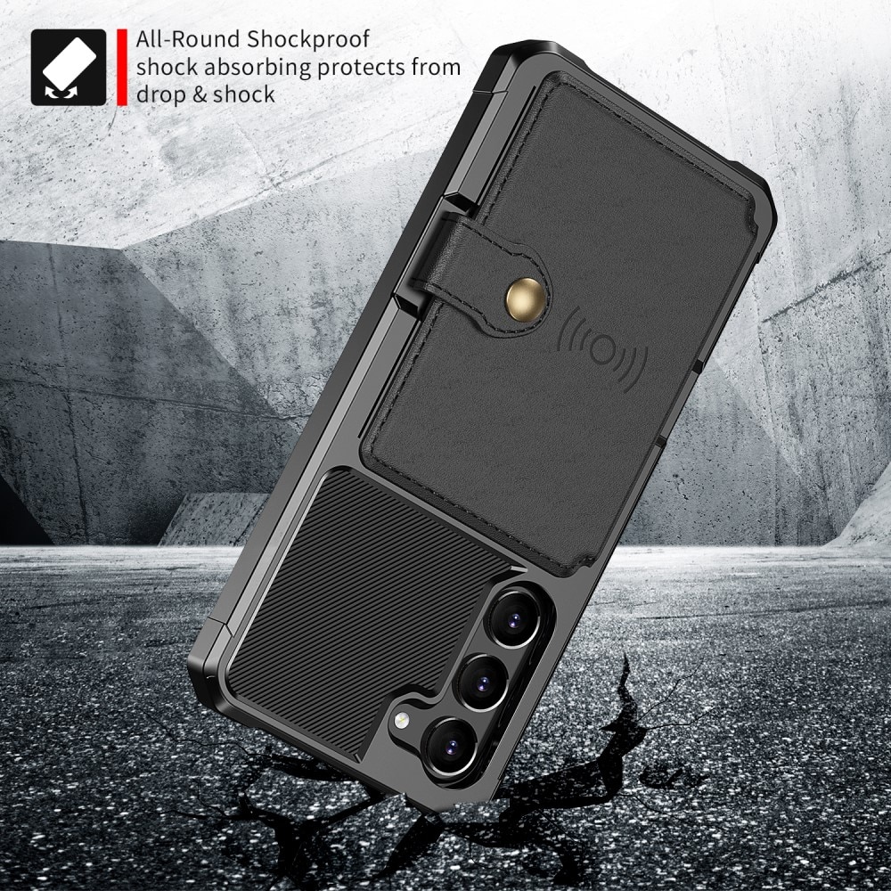 Samsung Galaxy S23 Tough Multi-slot Case zwart