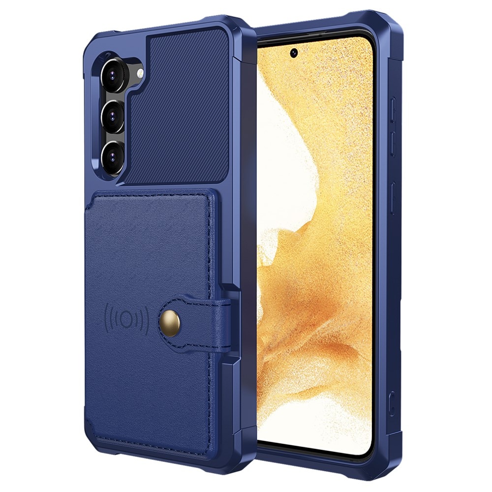 Samsung Galaxy S23 Tough Multi-slot Hoesje Blauw
