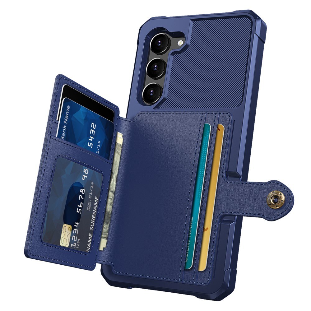 Samsung Galaxy S23 Tough Multi-slot Hoesje Blauw