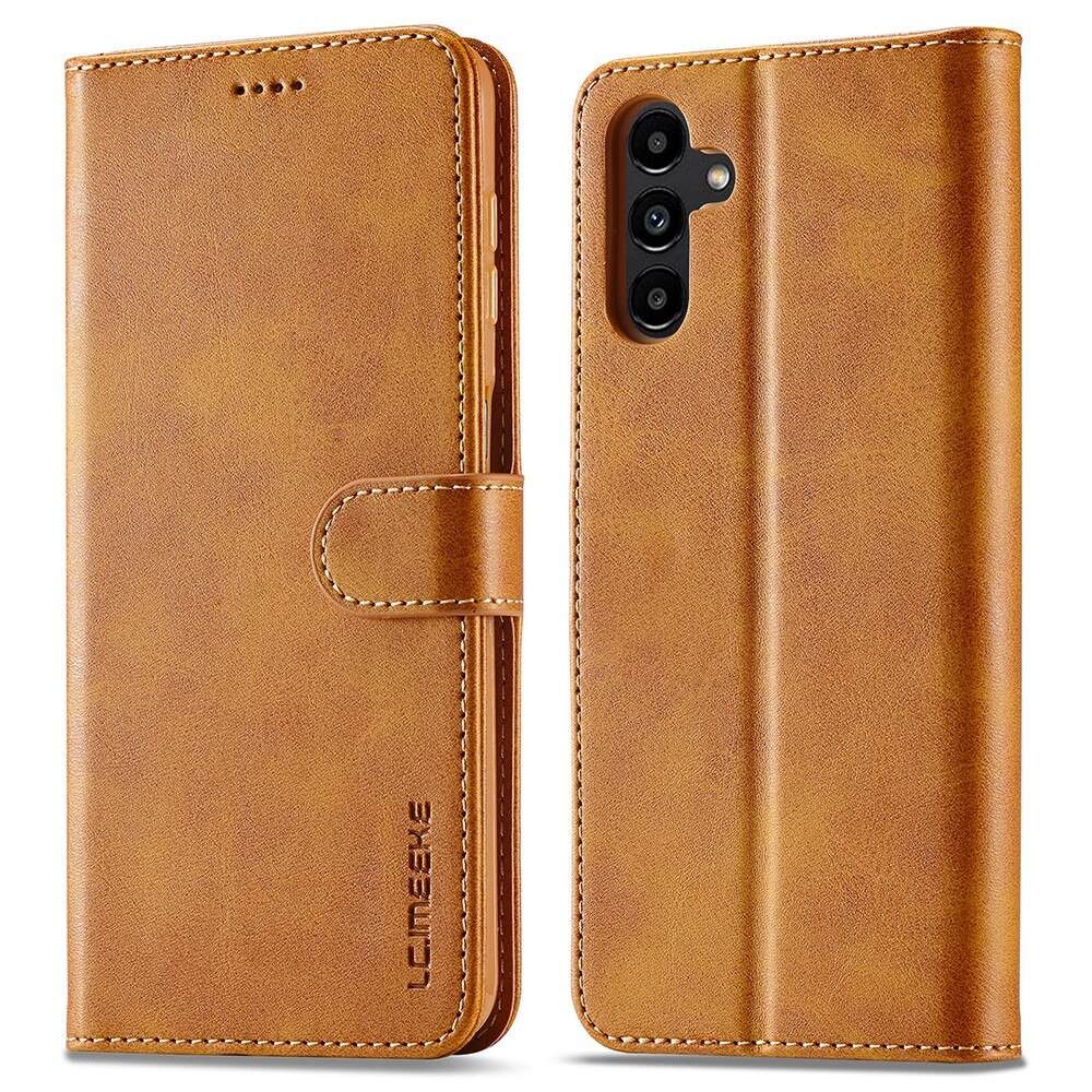 Bookcover hoesje Samsung Galaxy A54 cognac