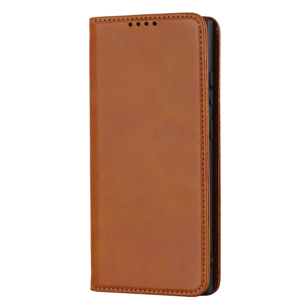 Samsung Galaxy S23 Ultra Slim Smartphonehoesje cognac