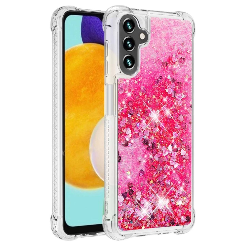 Samsung Galaxy A54 Glitter Powder TPU Hoesje roze