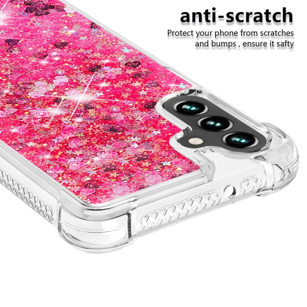 Samsung Galaxy A54 Glitter Powder TPU Hoesje roze