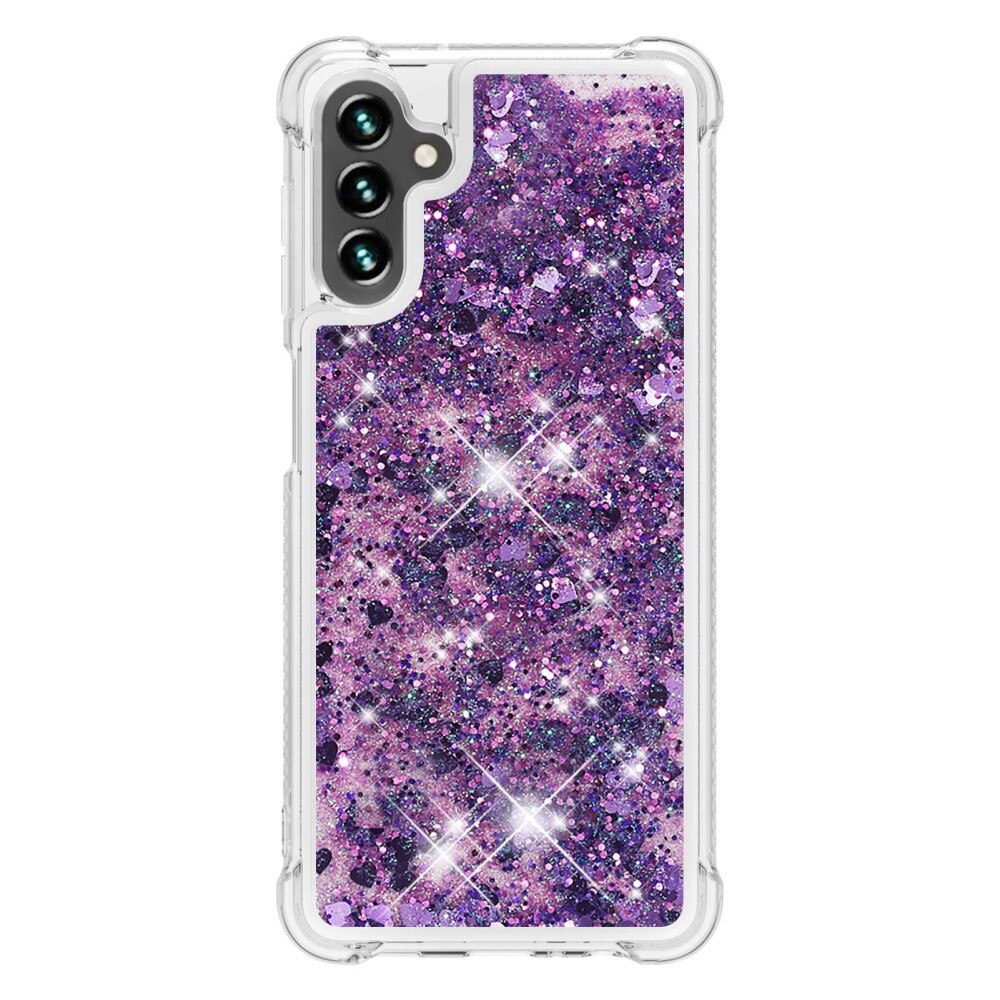 Samsung Galaxy A54 Glitter Powder TPU Hoesje Paars