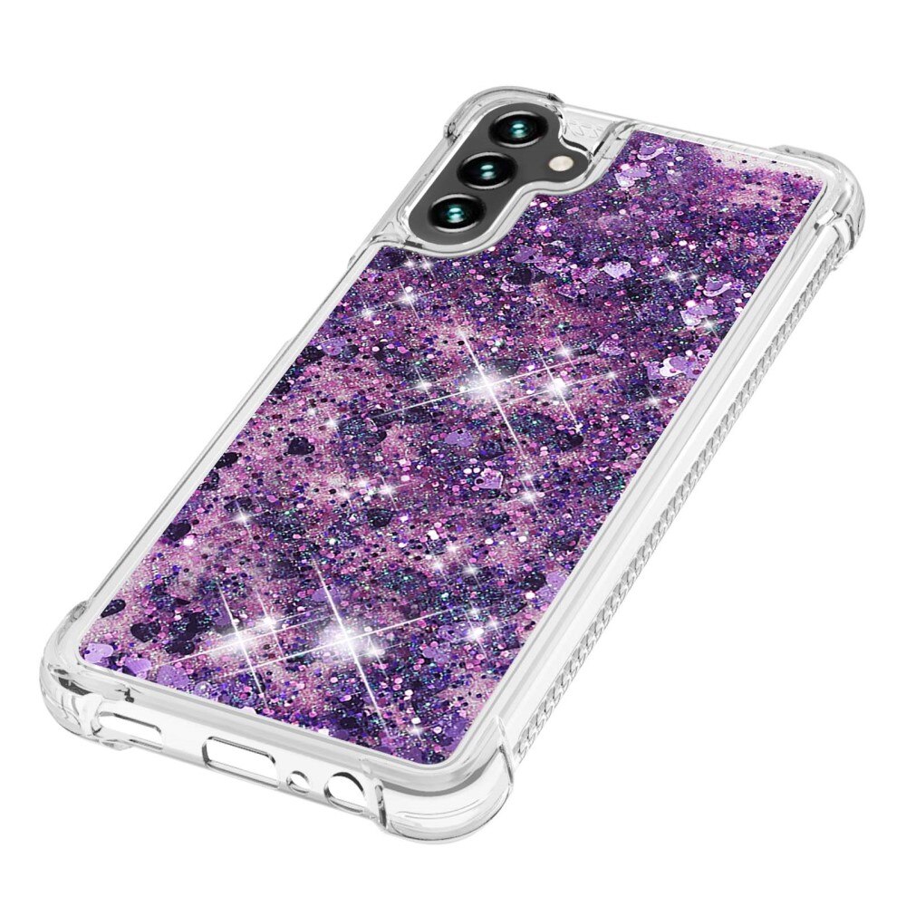 Samsung Galaxy A54 Glitter Powder TPU Hoesje Paars