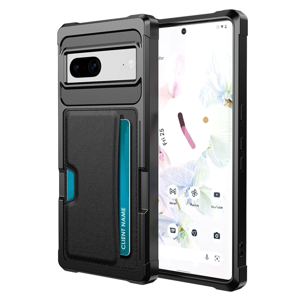 Google Pixel 7 Tough Card Case zwart