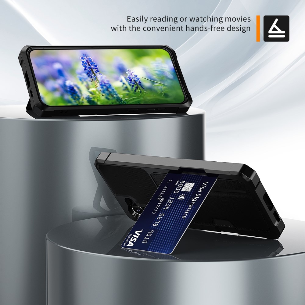 Samsung Galaxy S23 Tough Card Case zwart