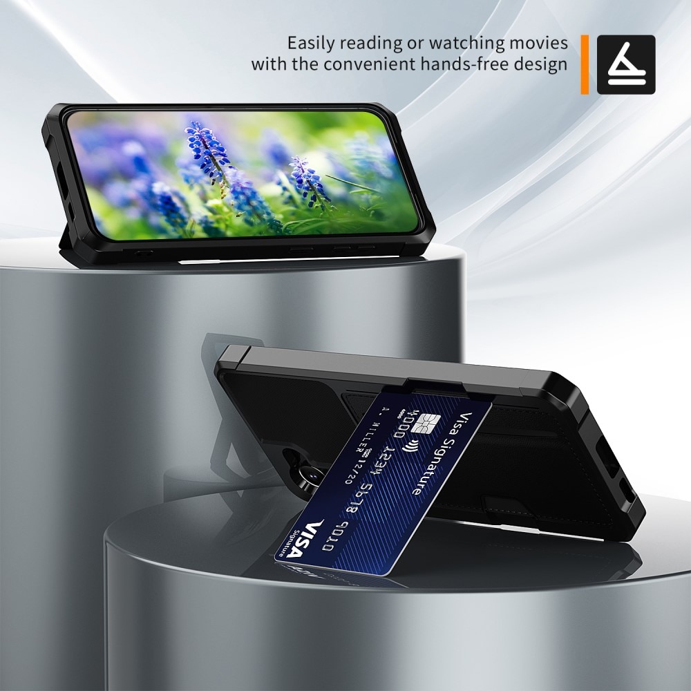 Samsung Galaxy S23 Plus Tough Card Case zwart