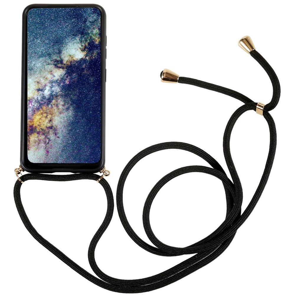 Samsung Galaxy S23 Plus Hoesje Halsband zwart